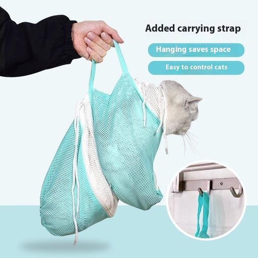 Cat Grooming Bag Cat Miracle Baby Sponge Pets Scissors Nails Pet Products