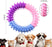 Dog Chew Toys Ring Dog Teething Toys Rubber Puppy Teething Toys Pet Toys For Small Medium Large Dogs