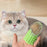 Pets Cat Hair Removal Massage Comb Cats Scratching Rubbing Brush Kitten Grooming Self Cleaning Wall Corner Cat Scratcher Combs Pet Products